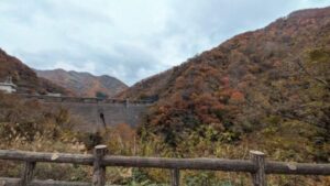 いー庄内ドットコム | カラスも見に来る景色「温海川ダム」鶴岡市