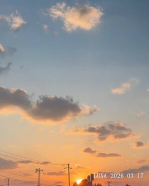 いー庄内ドットコム|麗しい春の夕暮れ